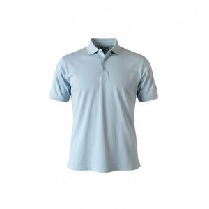 Men's Peter Millar Summer Comfort Polo Light Blue Size Large
